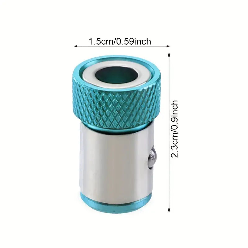Adaptateur Magnétique de Vissage Rapide – Embout Universel 1/4" pour Perceuse ou Tournevis Électrique