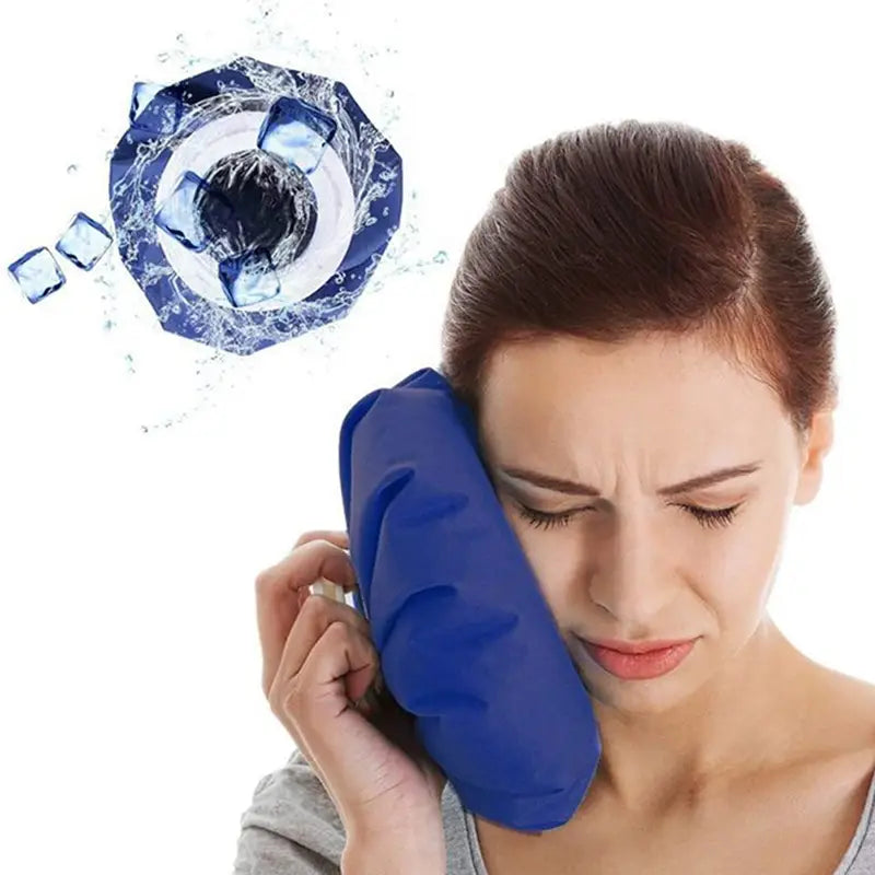 Poches de Glace Réutilisables – Compresses Froid, Chaud pour Soulager Douleurs, Entorses et Fièvre