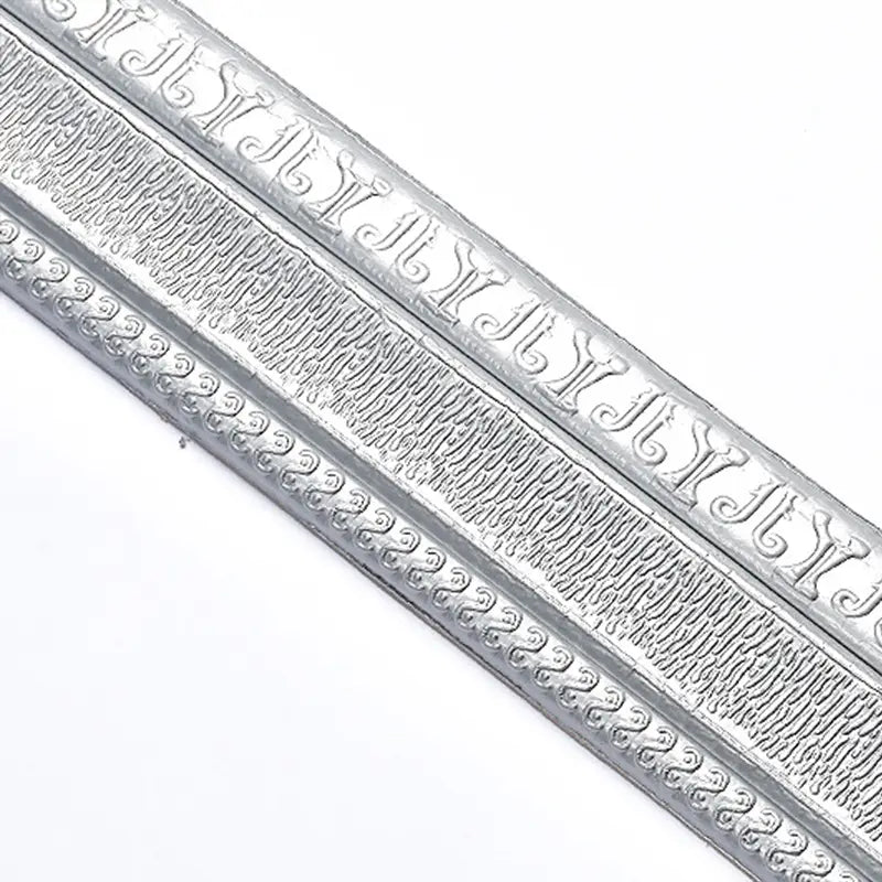 Bordure Murale Auto-adhésive 3D en Mousse – Papier Peint Décoratif Relief pour Finitions et Encadrements