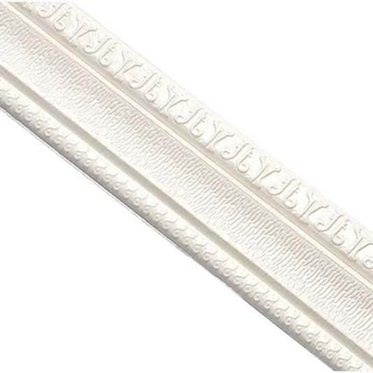 Bordure Murale Auto-adhésive 3D en Mousse – Papier Peint Décoratif Relief pour Finitions et Encadrements