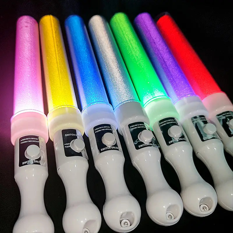 Bâton Lumineux LED Multicolore – Accessoire Festif Clignotant pour Concerts, Soirées et Événements