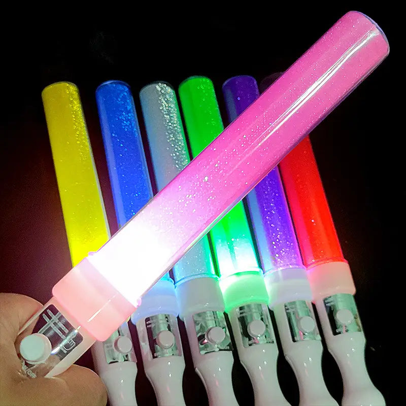Bâton Lumineux LED Multicolore – Accessoire Festif Clignotant pour Concerts, Soirées et Événements