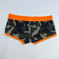 Boxer sexy homme camouflage – Sous-vêtement moulant respirant avec ceinture tendance