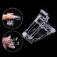 Clip de Maintien Transparent pour Ongles – Pince Fixatrice Poly Gel et Extensions UV