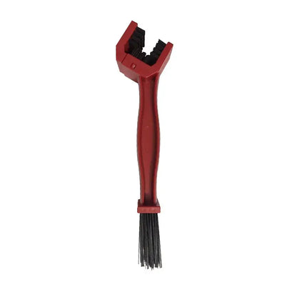 Brosse de Nettoyage Chaîne Moto et Vélo, coloris Rouge