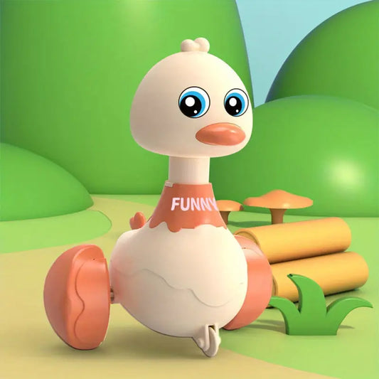 Canard Jouet Press & Go – Voiture Animale Amusante Sans Piles pour Bébé et Tout-Petits