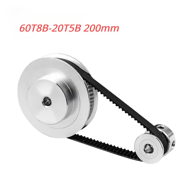 Poulie GT2 en Aluminium pour Imprimante 3D – Haute Précision, Transmission Fluide pour Courroie