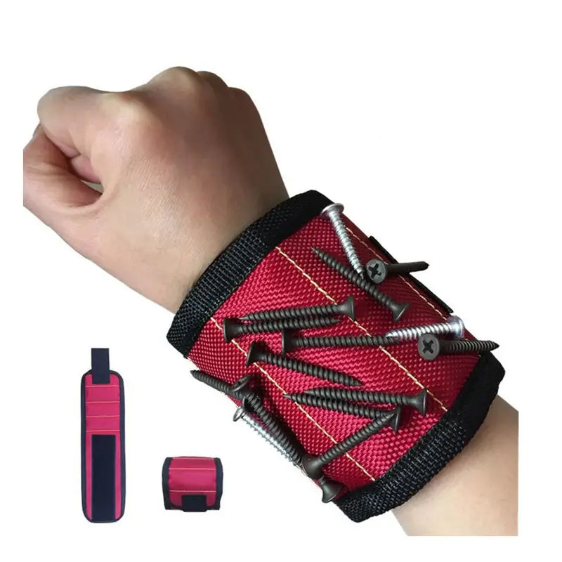 Bracelet Magnétique Porte-Vis et Boulons – Attache Pratique pour Bricolage et Réparations