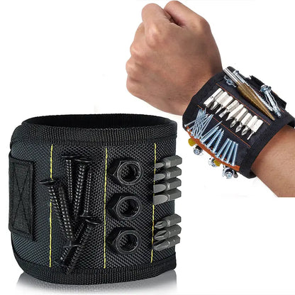 Bracelet Magnétique Porte-Vis et Boulons – Attache Pratique pour Bricolage et Réparations