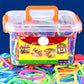 Kit de Bâtonnets et Connecteurs Colorés – Jeu de Construction Créatif pour Enfants | Modélisme et Maquettes