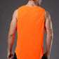 Débardeur de sport homme – Musculation & Fitness – Noir avec inscription motivante “Never Give Up