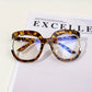 Lunettes de vue femme oversize – Monture blanche rétro chic et tendance