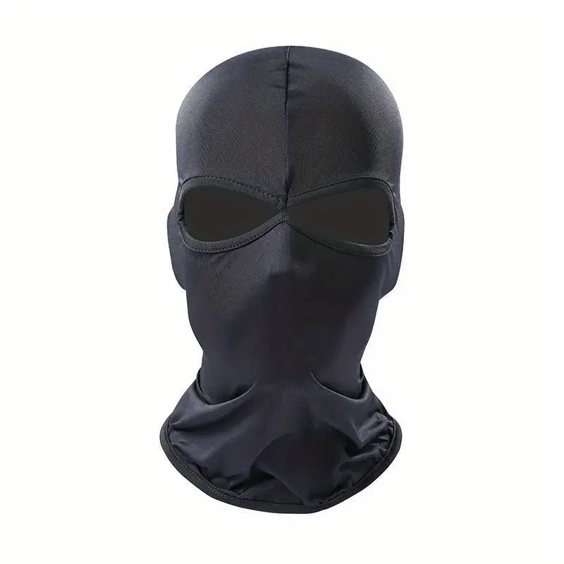 Cagoule intégrale noire – Couvre visage respirant pour moto, coloris Noir