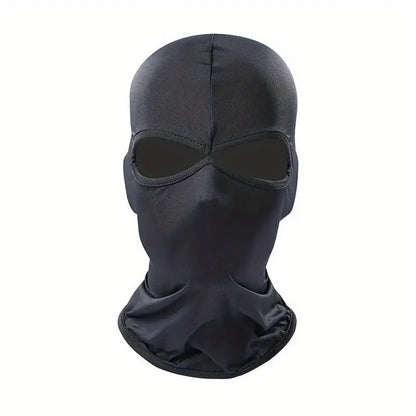 Cagoule intégrale noire – Couvre visage respirant pour moto, ski et sport outdoor