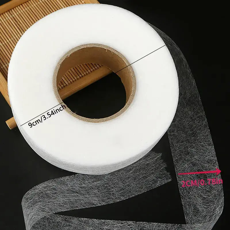 Bande Thermocollante Blanche pour Ourlets & Retouches – Idéale pour Couture Sans Fil ni Aiguille