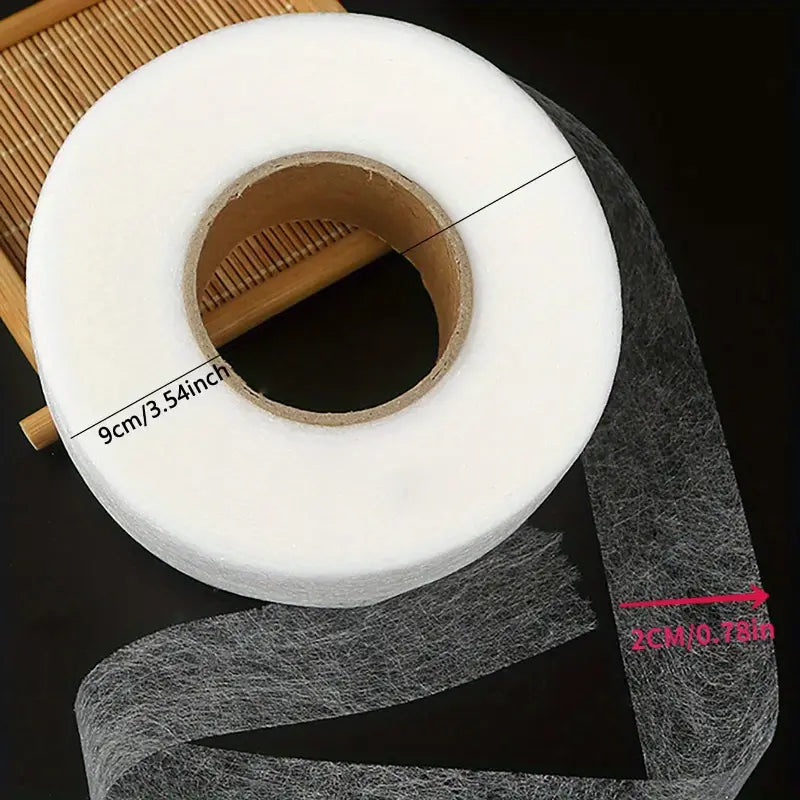 Bande Thermocollante Blanche pour Ourlets & Retouches – Idéale pour Couture Sans Fil ni Aiguille