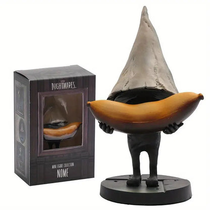 Figurines de Collection Little Nightmares – Ensemble de Personnages Six & Nome avec Boîte