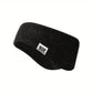 Cache-Oreilles Femme Sport Hiver – Bandeau Tricoté Doux et Chaud, Style Ponytail avec Trou pour Chignon