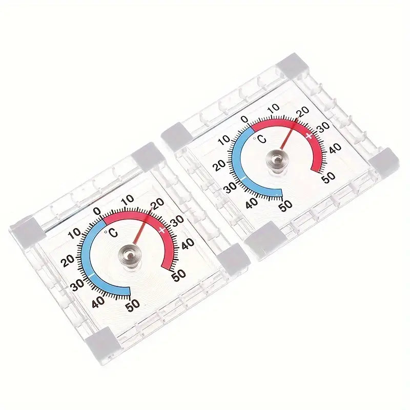 Thermomètre Transparent à Ventouse – Mesure Précise de la Température pour Laboratoire et Expériences Scientifiques