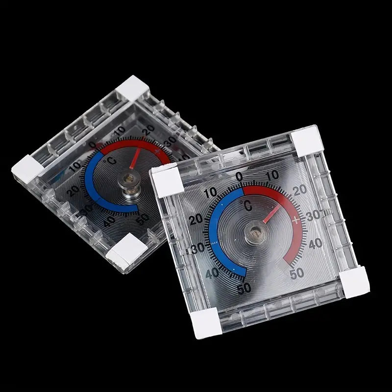 Thermomètre Transparent à Ventouse – Mesure Précise de la Température pour Laboratoire et Expériences Scientifiques