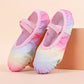 Ballerines fille multicolores en tissu souple – Chaussures légères pour danse et quotidien