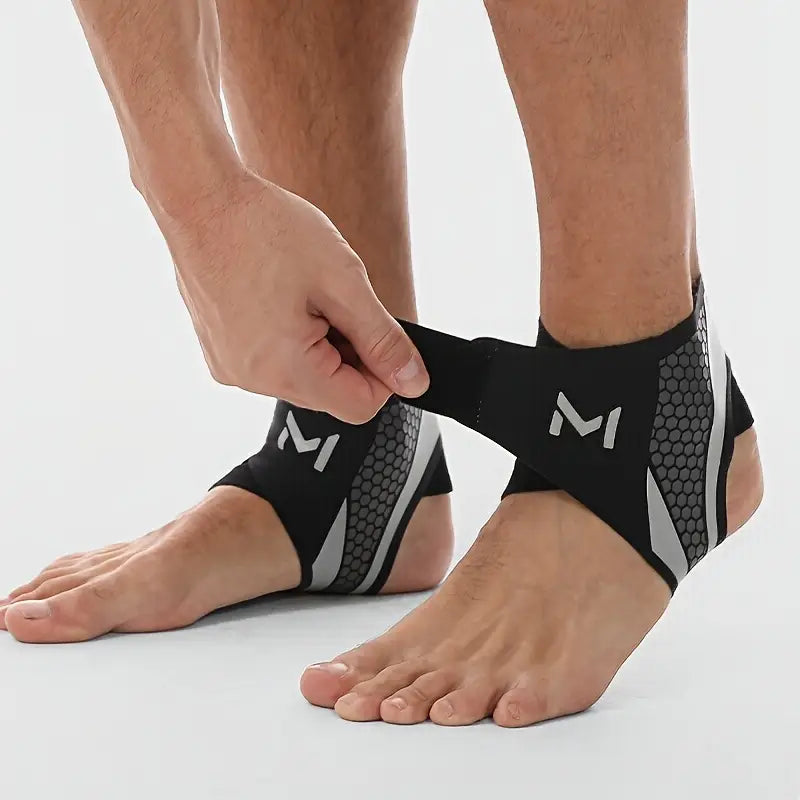 Chevillère de Compression avec Bande de Maintien