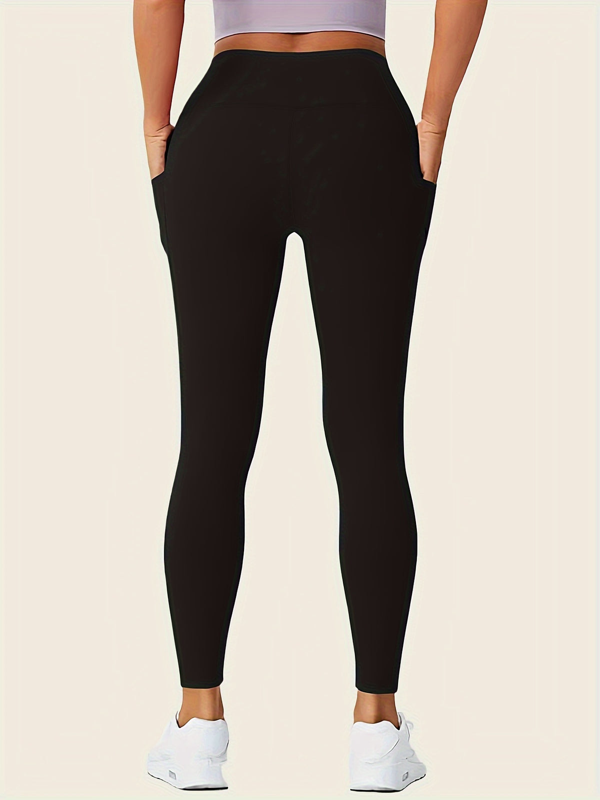 Leggings de yoga poche à ligne ciblée pour un développement
