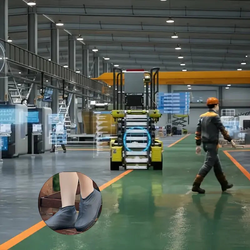 Couvre-Chaussures de Sécurité Antidérapants – Protection Industrielle pour Sols et Environnements de Travail
