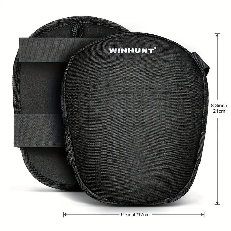 Genouillères de Protection WINHUNT – Confort Rembourré et Réglable pour Travaux, Jardinage et Bricolage