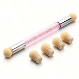 Stylo Applicateur d'Ombre pour Ongles, coloris Rose