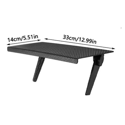 Étagère de rangement clipsable pour écran – Support supérieur réglable pour TV ou moniteur, idéal box, routeur ou déco