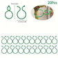 Clips de fixation pour plantes Attaches solides et réutilisables pour tuteurs, tiges et branches | Entretien des plantes facile