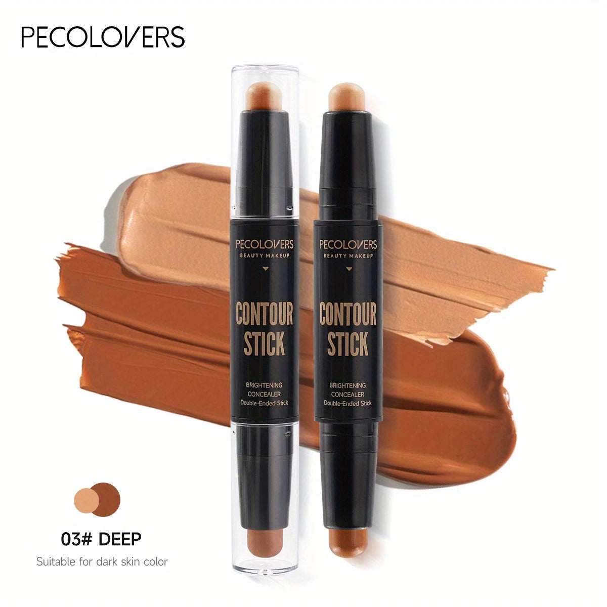Stick Contour Double Embout – Illuminateur & Correcteur Sculptant Longue Tenue