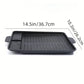 Plancha barbecue en fonte antiadhésive – Plaque de cuisson double face pour camping et cuisine extérieure