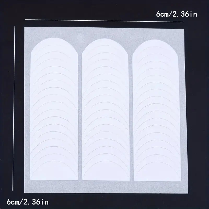 Guides Autocollants pour French Manucure – Stickers Courbes pour Ongles Parfaits, Lot de 100 Feuilles