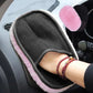Gant de lavage voiture microfibre – Accessoire doux anti-rayures pour entretien carrosserie
