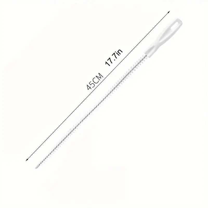 Brosse de Nettoyage Flexible pour Canalisations – Outil Anti-Bouchon pour Lavabo et Évier