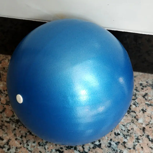Balle de gym 25 cm – Ballon Pilates antidérapant pour yoga, fitness et renforcement musculaire