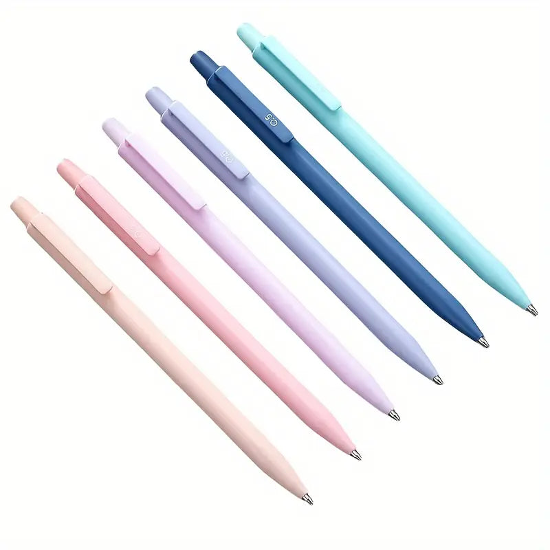 Stylo bille à encre noire  – Design minimaliste pastel pour écriture fluide et précise