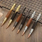 Stylo bille original en bois et métal – Design balle de fusil pour une écriture élégante et masculine