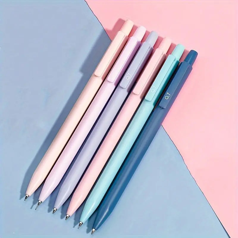 Stylo bille à encre noire  – Design minimaliste pastel pour écriture fluide et précise
