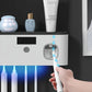 Station de Désinfection UV et de Chargement pour Brosses à Dents Électriques – Organisateur Mural Multifonction Soins Bucco-Dentaires