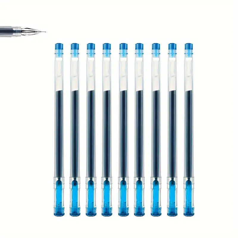 Stylos gel pointe fine 0.38 mm – Encre rouge fluide pour écriture précise et nette