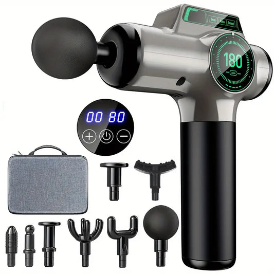 Pistolet de massage musculaire électrique – Appareil de récupération sportive anti-douleur et relaxation