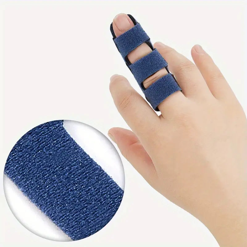 Attelle de Doigt en Tissu et Aluminium – Immobilisation et Rééducation Professionnelle
