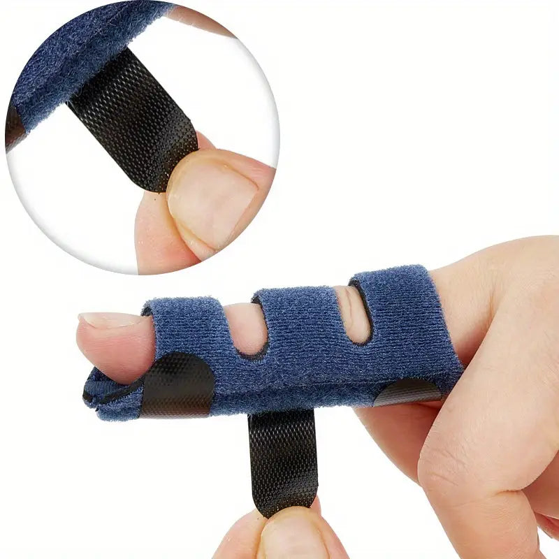 Attelle de Doigt en Tissu et Aluminium – Immobilisation et Rééducation Professionnelle