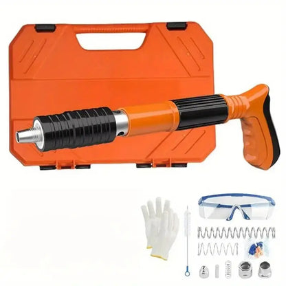 Pistolet de Clouage Électrique avec Coffret – Outil de Fixation Puissant pour Construction et Bricolage