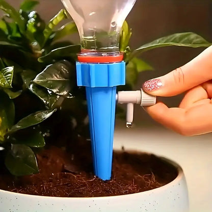 Système d’arrosage automatique pour plantes Goutteurs réglables pour pots et jardinières | Entretien des plantes