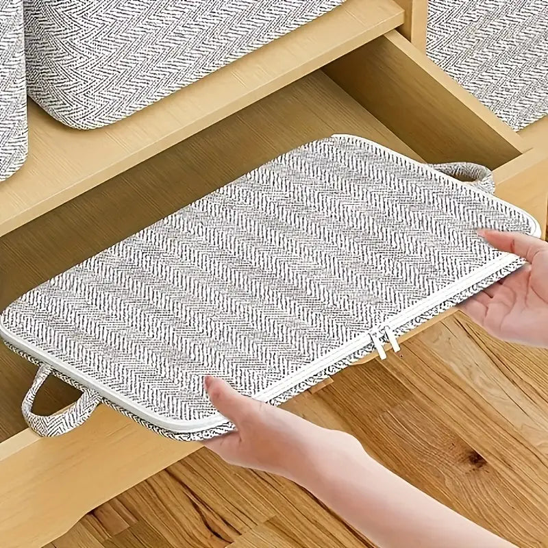 Boîte de rangement pliable avec couvercle – Grande capacité 30L à 220L pour vêtements, jouets et organisation maison