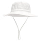 Chapeau de soleil enfant avec cordon – Protection anti-UV, motifs colorés et unis pour filles et garçons